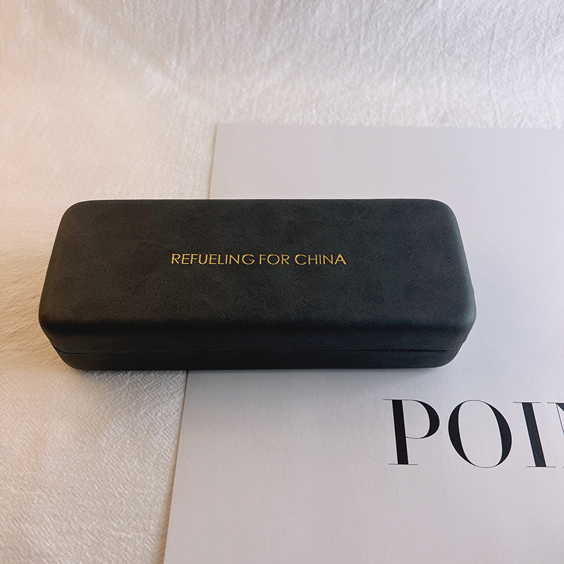 Premium Sheepskin Glasses Case 2025 - Fits Large-Frame & Flat Eyewear